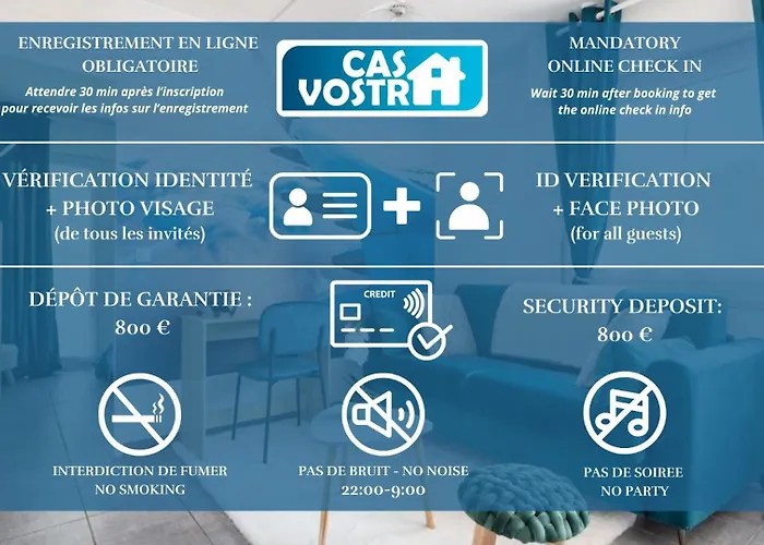 In The Sky - Casa Vostra - Caution 800 Eur & Id Requises - Proche Tramway-frontiere * Ambilly